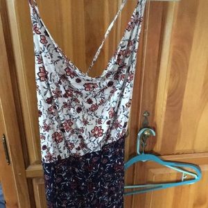 Free People floral maxi dress